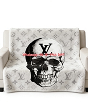 LV Skull Blanket IMG_3045